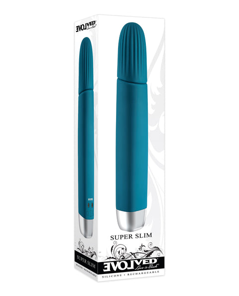 Evolved Super Slim Wand - Teal Vibrators