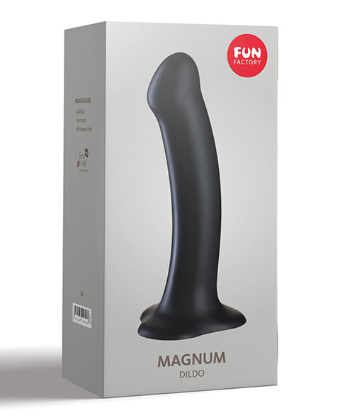 Fun Factory Magnum 7" Silicone Dildo - Black