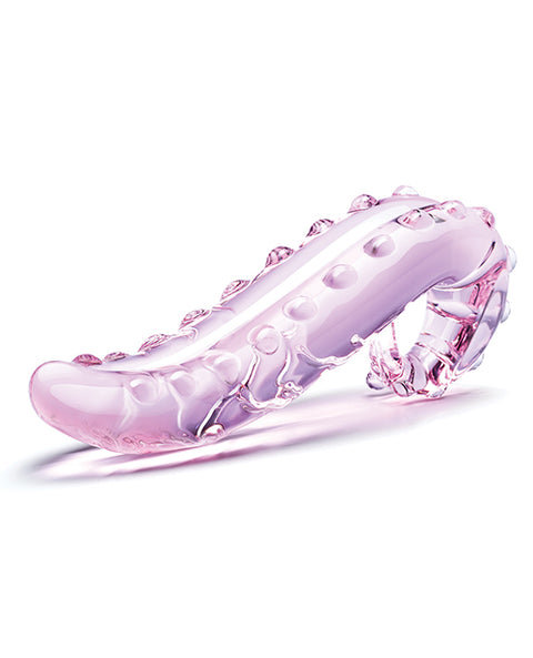 Glas 6" Lick-it Glass Dildo - Pink