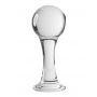 Gender X The Baller Glass Plug - Clear Anal Products