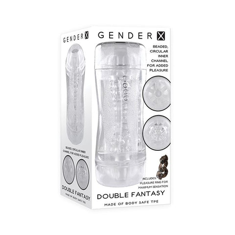 Gender X Double Fantasy - Clear Dolls & Masturbators