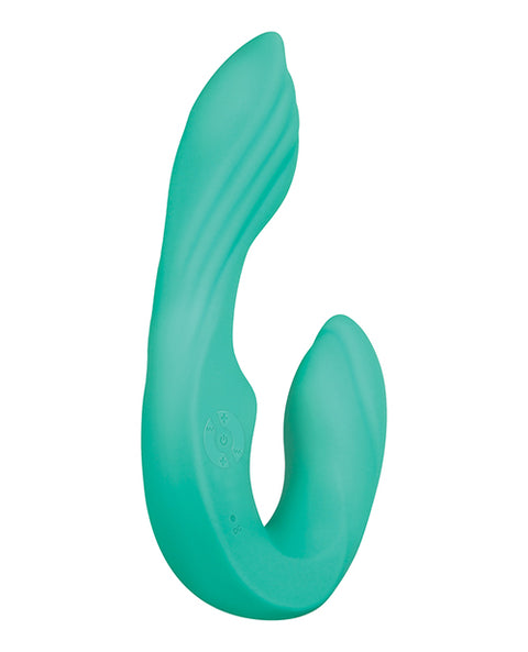 Gender X Strapless Seashell - Teal Strap Ons
