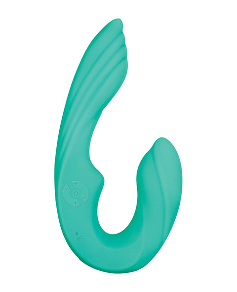 Gender X Strapless Seashell - Teal Strap Ons