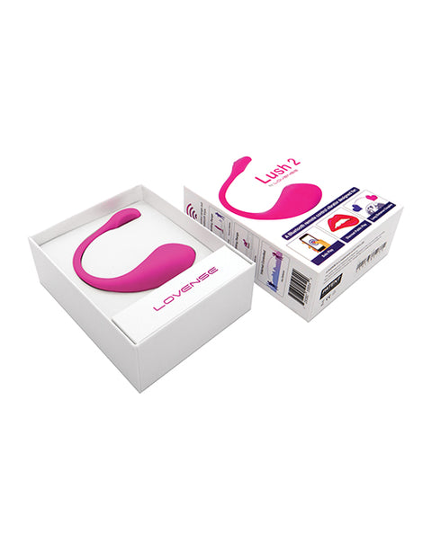 Lovense Lush 2.0 Sound Activated Vibrator - Pink