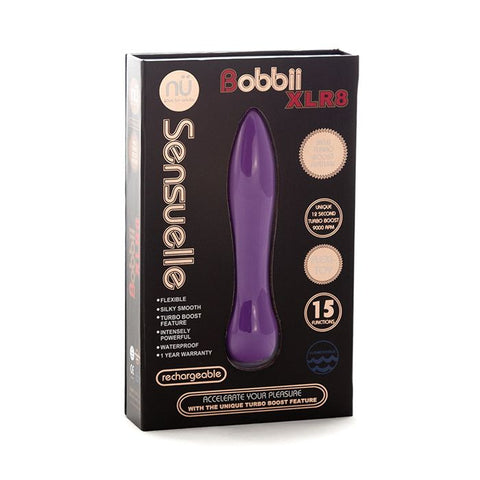 Nu Sensuelle Bobbii Flexible Vibe XLR8 Turbo Boost