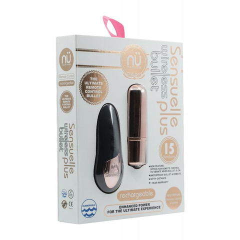 Nu Sensuelle Remote Control Wireless Bullet Plus