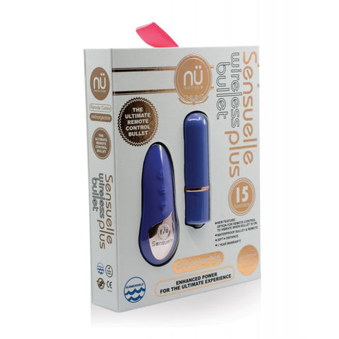 Nu Sensuelle Remote Control Wireless Bullet Plus