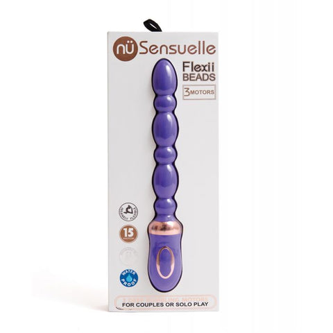 Nu Sensuelle Flexii Beads Silicone Rechargeable Probe