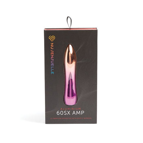 Nu Sensuelle Aluminium 60SX AMP Rechargeable Warming Bullet - Multicolor Vibrators