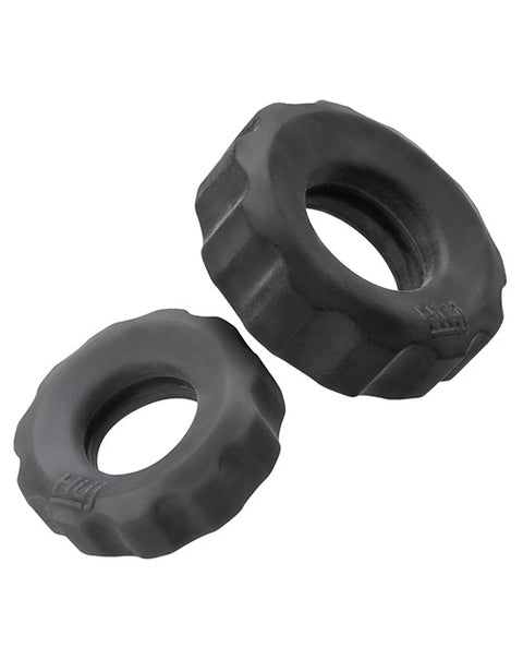 Hunky Junk Cog Ring 2 Size Double Pack - Tar & Stone Pack of 2