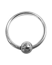 Rouge Stainless Steel Glans Ring w/Pressure Point Ball