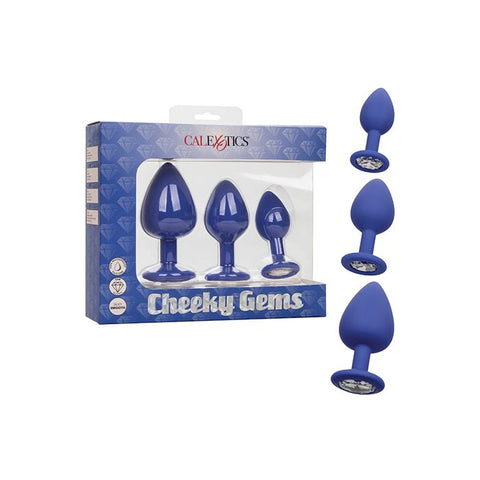 Cheeky Gems 3 pc Plug Set