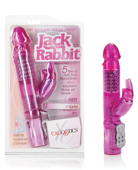 Jack Rabbits w/Floating Beads Waterproof - Pink