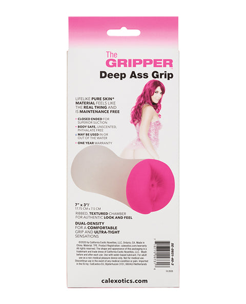 The Gripper Deep Ass Grip - Pink