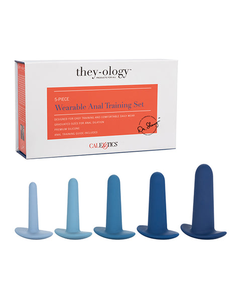 They-ology Wearable Anal Trainer Set - 5 Piece Set