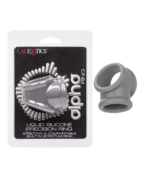 Alpha Liquid Silicone Precision Ring - Grey Penis Enhancement