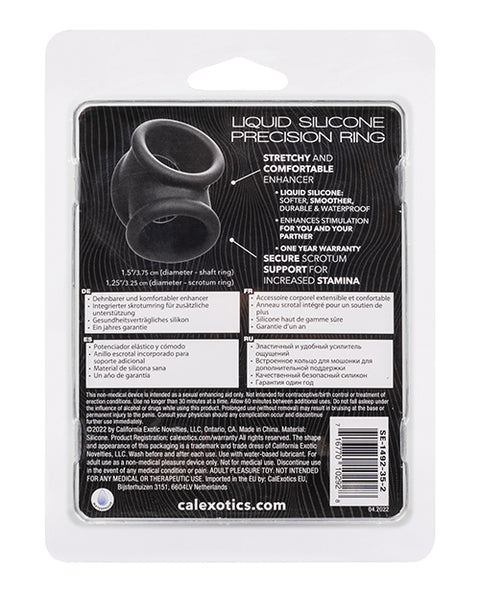 Alpha Liquid Silicone Precision Ring - Grey Penis Enhancement