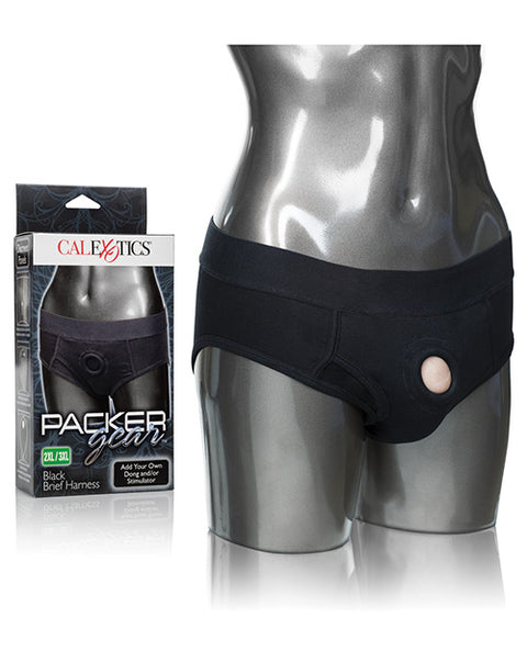 Packer Gear Brief Harness 2XL/3XL - Black