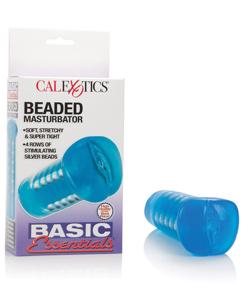 Basic Essentials Beaded Masturbator