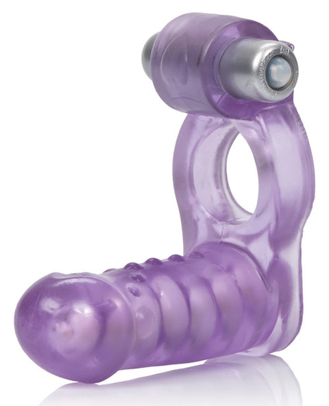 Double Diver Vibrating Enhancer w/Flexible Penetrator