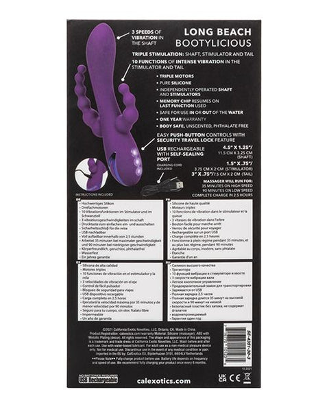 California Dreaming Long Beach Bootylicious - Purple Vibrators