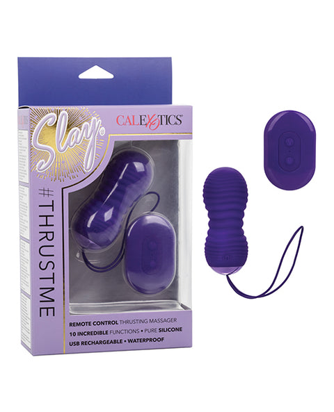 Slay #ThrustMe - Purple Vibrators