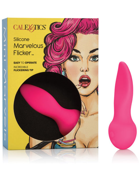 Mini Marvels Silicone Marvelous Flicker - Pink