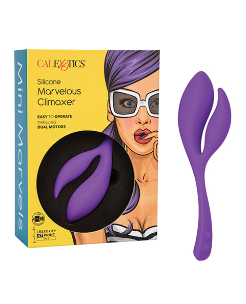 Mini Marvels Silicone Marvelous Climaxer - Purple