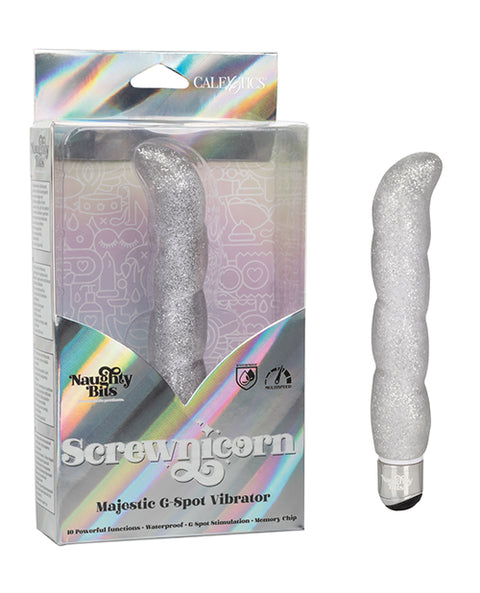 Naughty Bits Screwnicorn Majestic G-Spot Vibrator