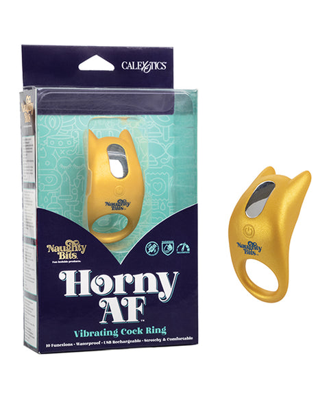 Naughty Bits Horny AF Vibrating Cock Ring