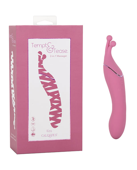 Tempt & Tease Kiss - Pink Vibrators