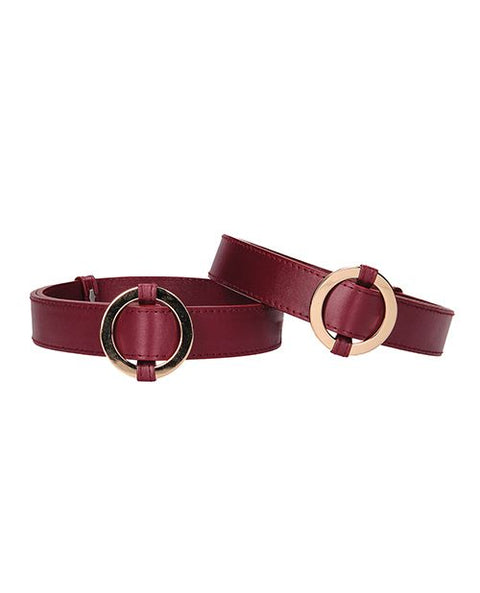 Shots Ouch Halo Thigh Cuffs - Bondage & Restraints