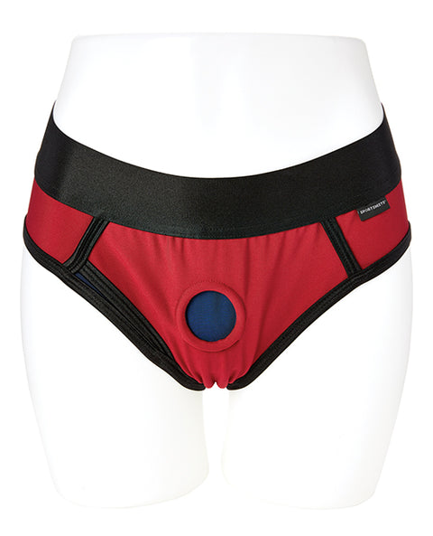 Sportsheets Em.Ex. Contour Harness Small - Red
