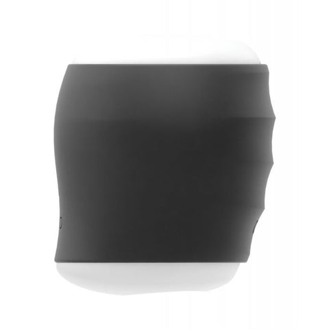 VeDO Grip Rechargeable Vibrating Sleeve - Just Black Dolls & Masturbators