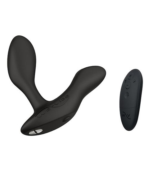 We-Vibe Vector+ Rechargeable Silicone Vibrating Prostate Massager with Remote Control