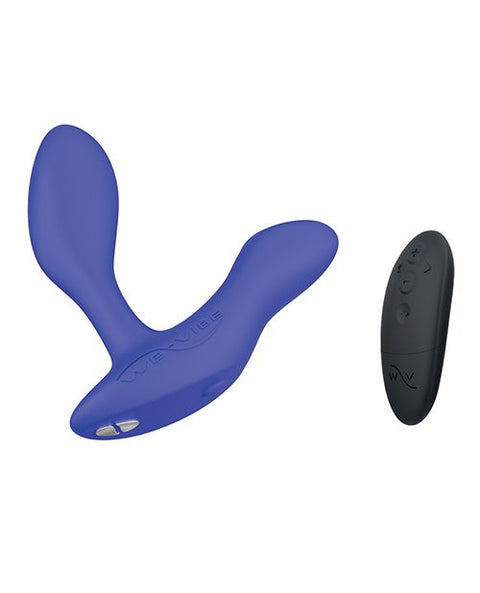 We-Vibe Vector+ Rechargeable Silicone Vibrating Prostate Massager with Remote Control