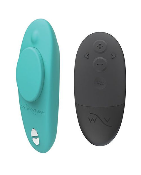 We-Vibe Moxie+ Wearable Rechargeable Silicone Panty Vibe Clitoral Stimulator with Remote