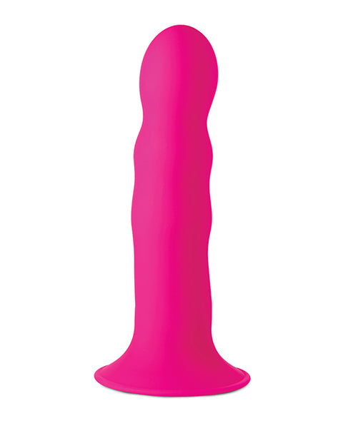 Squeeze-It Squeezable Wavy Dildo