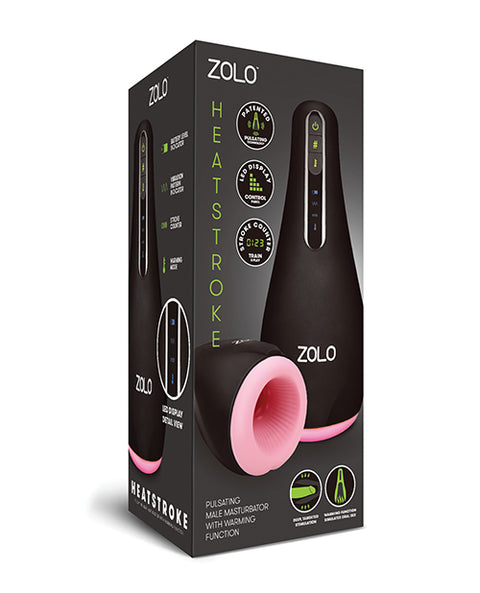 Zolo Heatstroke Pulsating Male Masturbator With Warming Function Waterproof Rechargeable