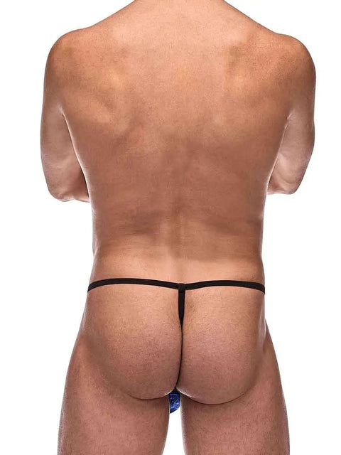Diamond Mesh Posing Strap Menswear