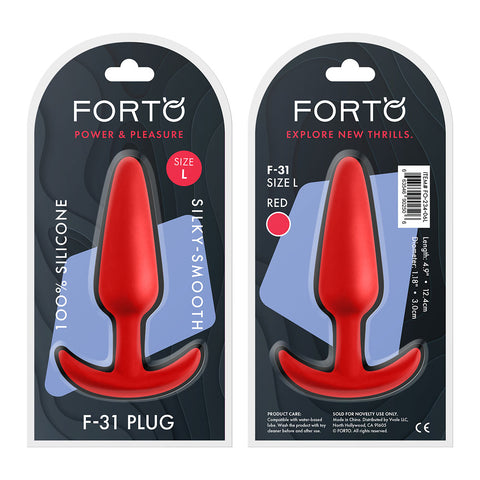 F-31: 100% SILICONE PLUG