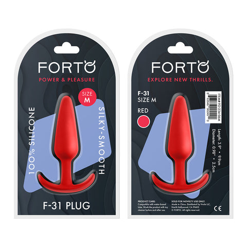 F-31: 100% SILICONE PLUG