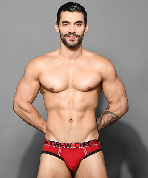 Almost Naked Cotton Brief Red Menswear