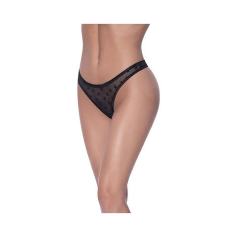 Love Star High Leg High Waist Micro Tanga