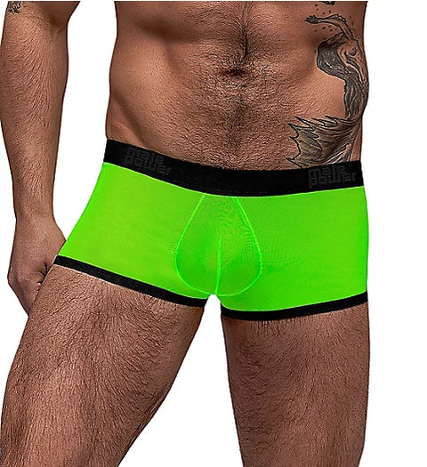 Neon Mesh Pouch Trunk Menswear