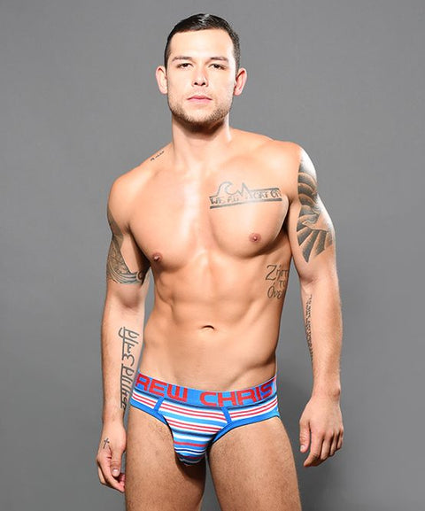 Shore Stripe Brief w/ Almost Naked Menswear