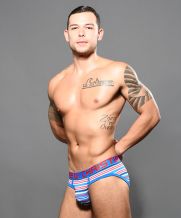 Shore Stripe Brief w/ Almost Naked Menswear