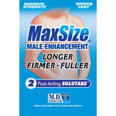MAX Size Male Enhancement (2 capsules)