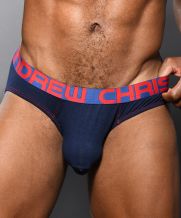 Almost Naked Bamboo Brief Navy Menswear