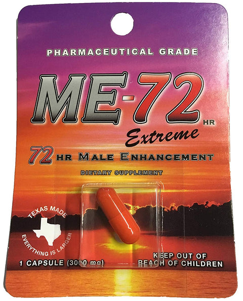 ME-72 Extreme Male Enhancement 1ct